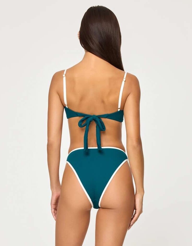 L Space Nora Ribbed Bikini Bottom Bitsy