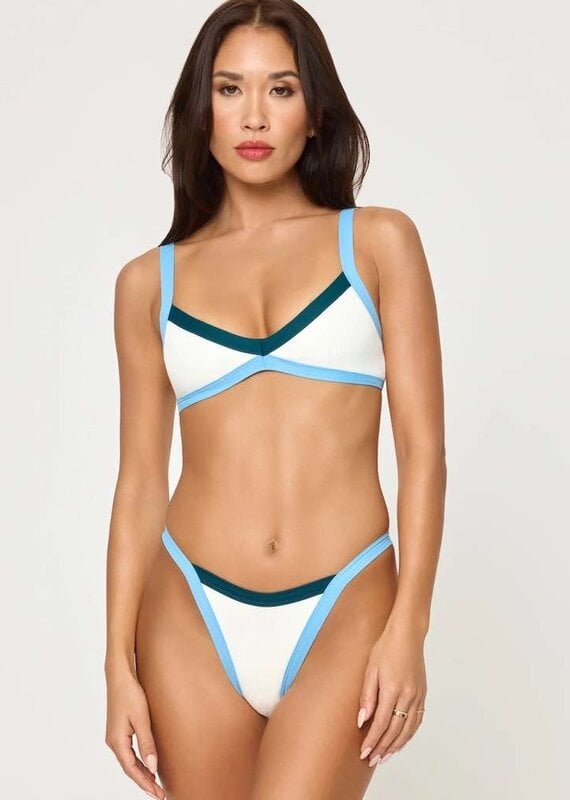 L Space Taylor Ribbed Bikini Top