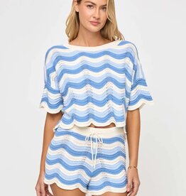 L Space Make Waves Knit Sweater