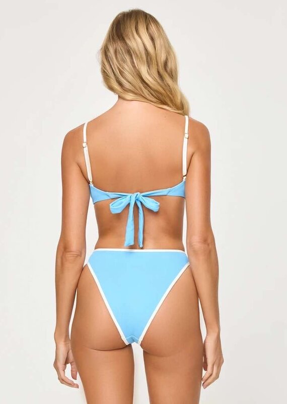 L Space Nora Ribbed Bikini Bottom Bitsy