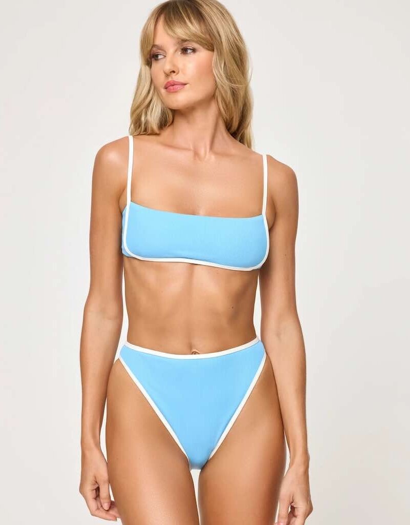 L Space Nora Ribbed Bikini Bottom Bitsy