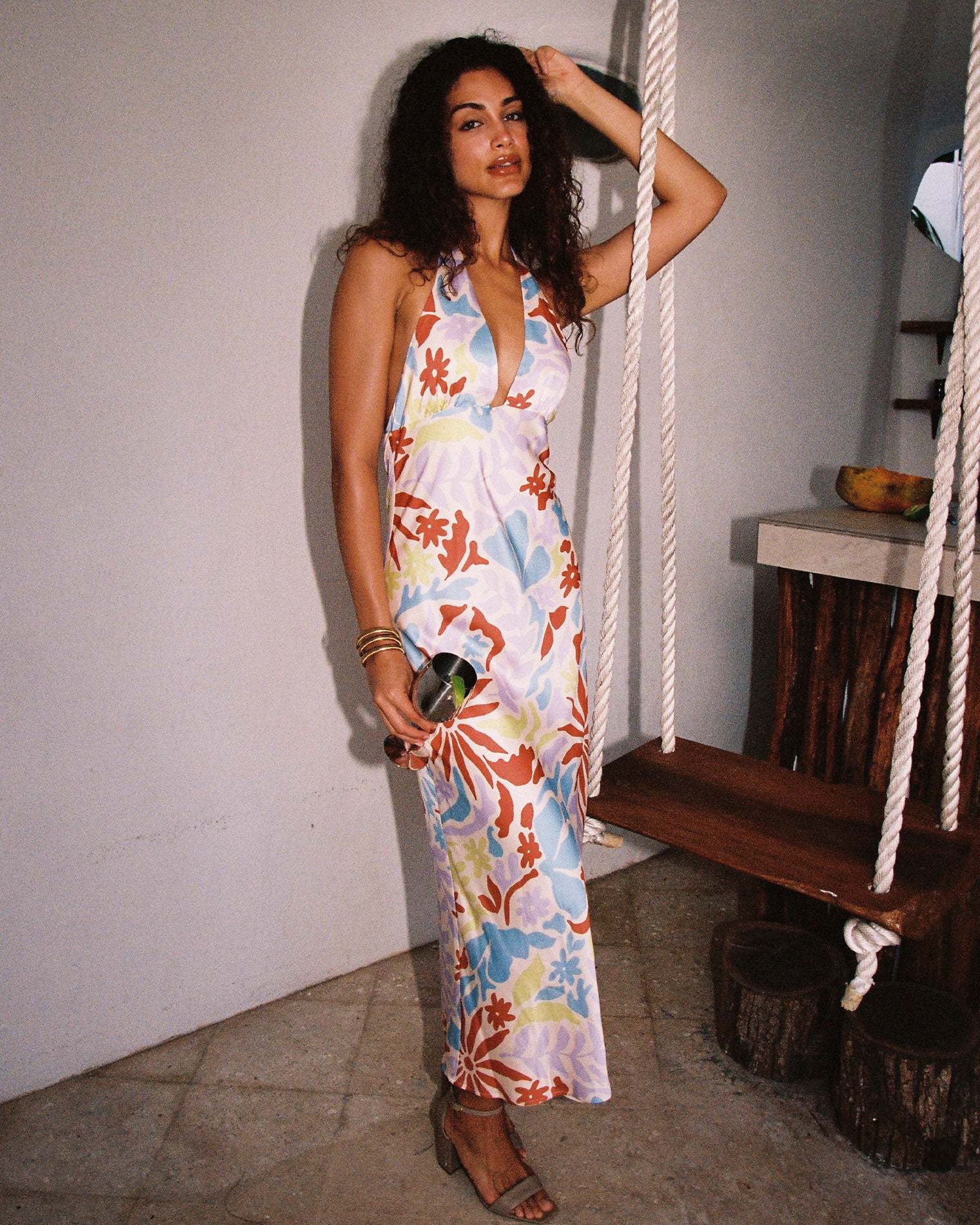 maxi sheer mesh dress Lace Trim Sheer Mesh Maxi Slip Dress