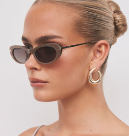 Banbe The Rae Sunglasses Taupe Brown