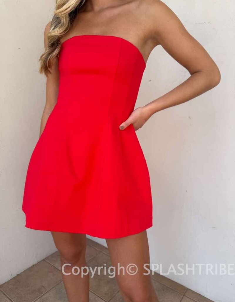 Halle Strapless Mini Dress