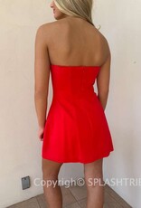 Halle Strapless Mini Dress