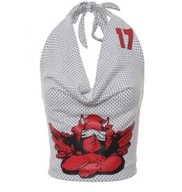 Boys Lie Halter Top Bulls Jersey