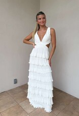 Marissa Cascading Ruffle Maxi Dress