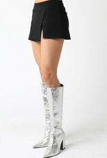 Slit Front Micro Skort