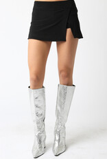 Slit Front Micro Skort