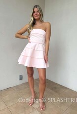 Pearl Trimmed Mini Dress