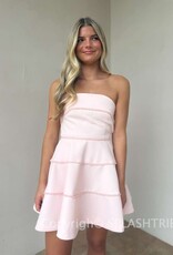 Pearl Trimmed Mini Dress
