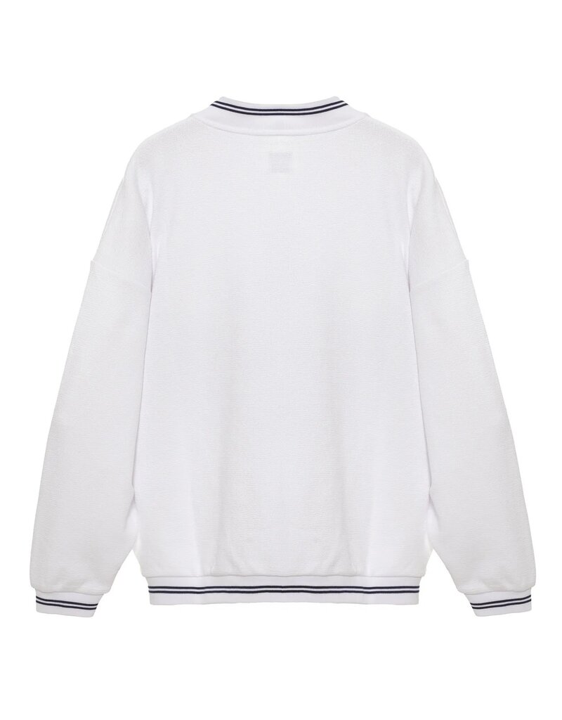 Boys Lie Navy Cherub University Henley Crewneck