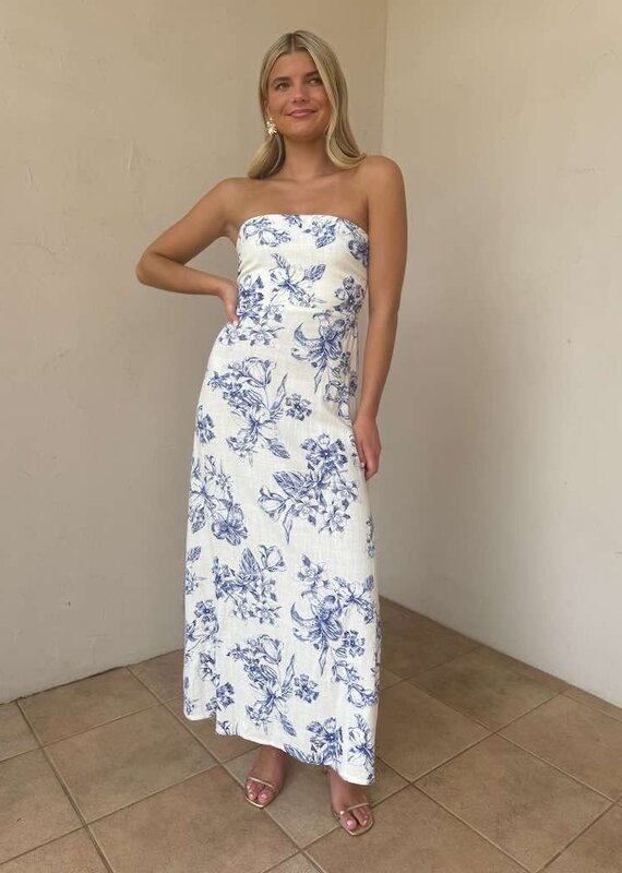 Hot Mess Mini Dress Hibiscus Splash