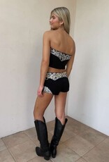 Montana Western Bustier Crop Top