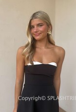 Strapless Peekaboo Mini Dress