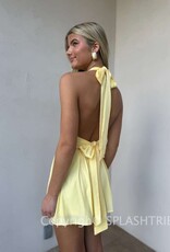 Halter Open Back Romper