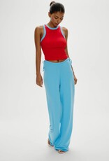 Frankies Bikinis Breeze Low Rise Knit Pants