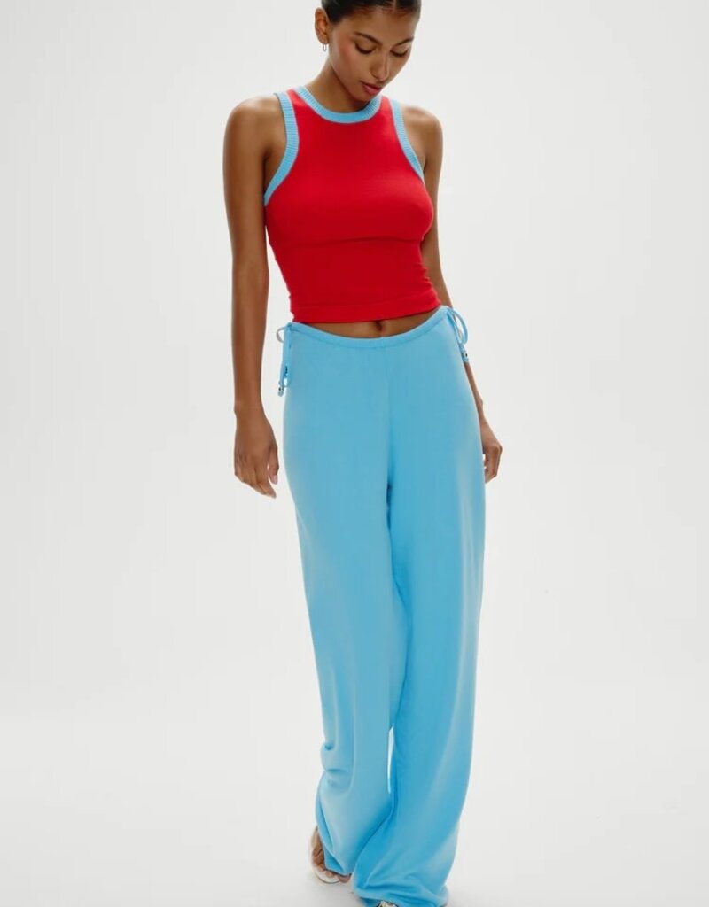 Frankies Bikinis Breeze Low Rise Knit Pants