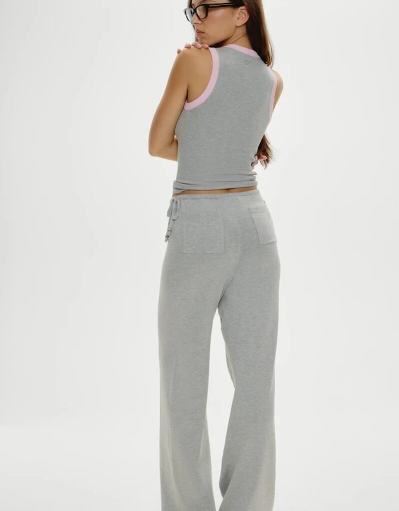 Frankies Bikinis Breeze Low Rise Knit Pants