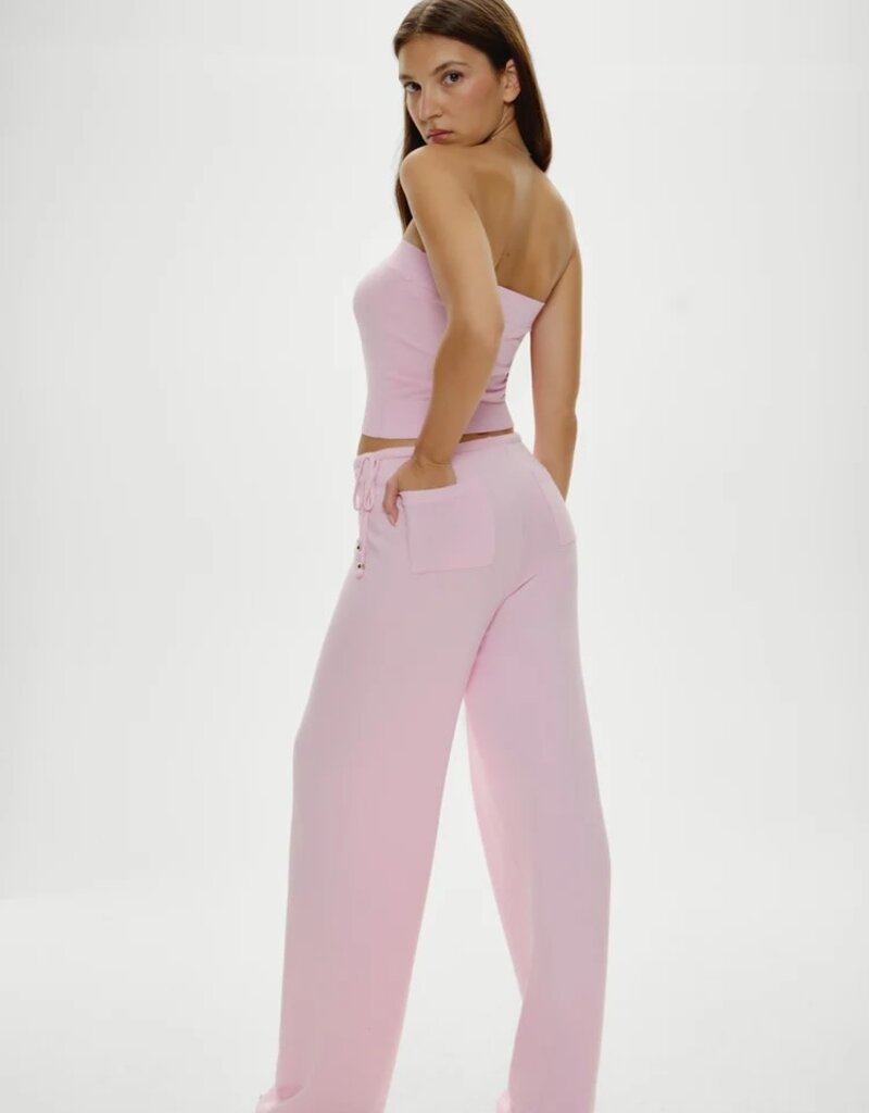 Frankies Bikinis Breeze Low Rise Knit Pants