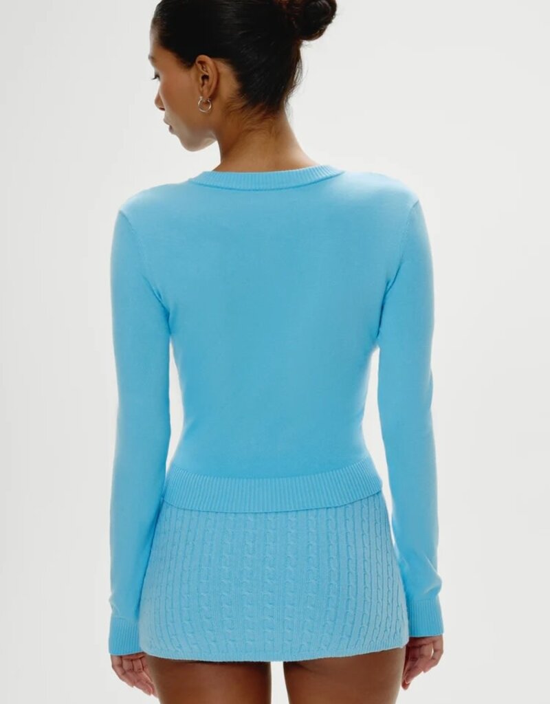 Frankies Bikinis Marialla Cable Knit Mini Skort