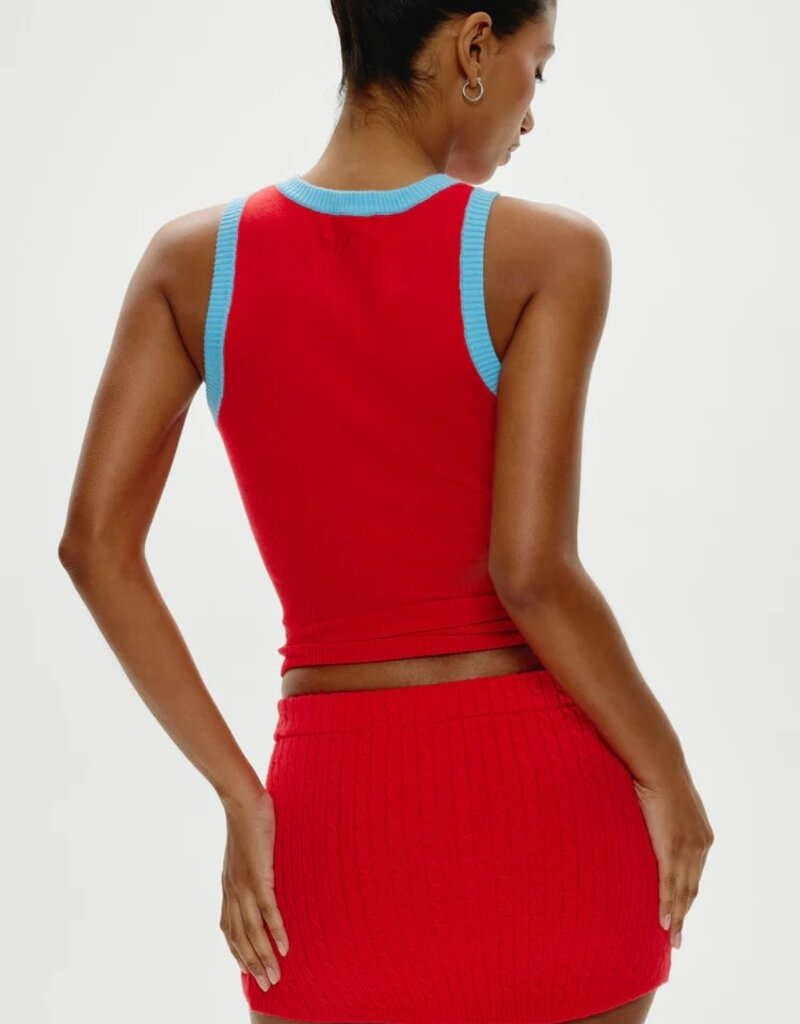 Frankies Bikinis Marialla Cable Knit Mini Skort