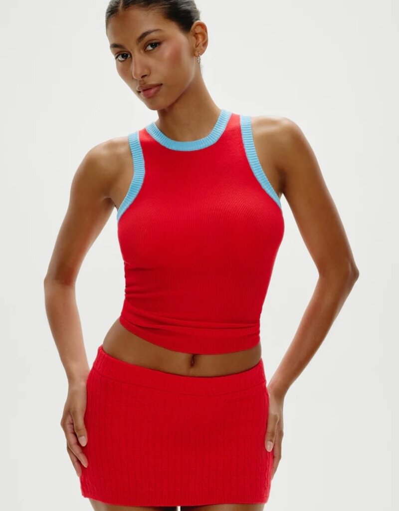 Frankies Bikinis Marialla Cable Knit Mini Skort