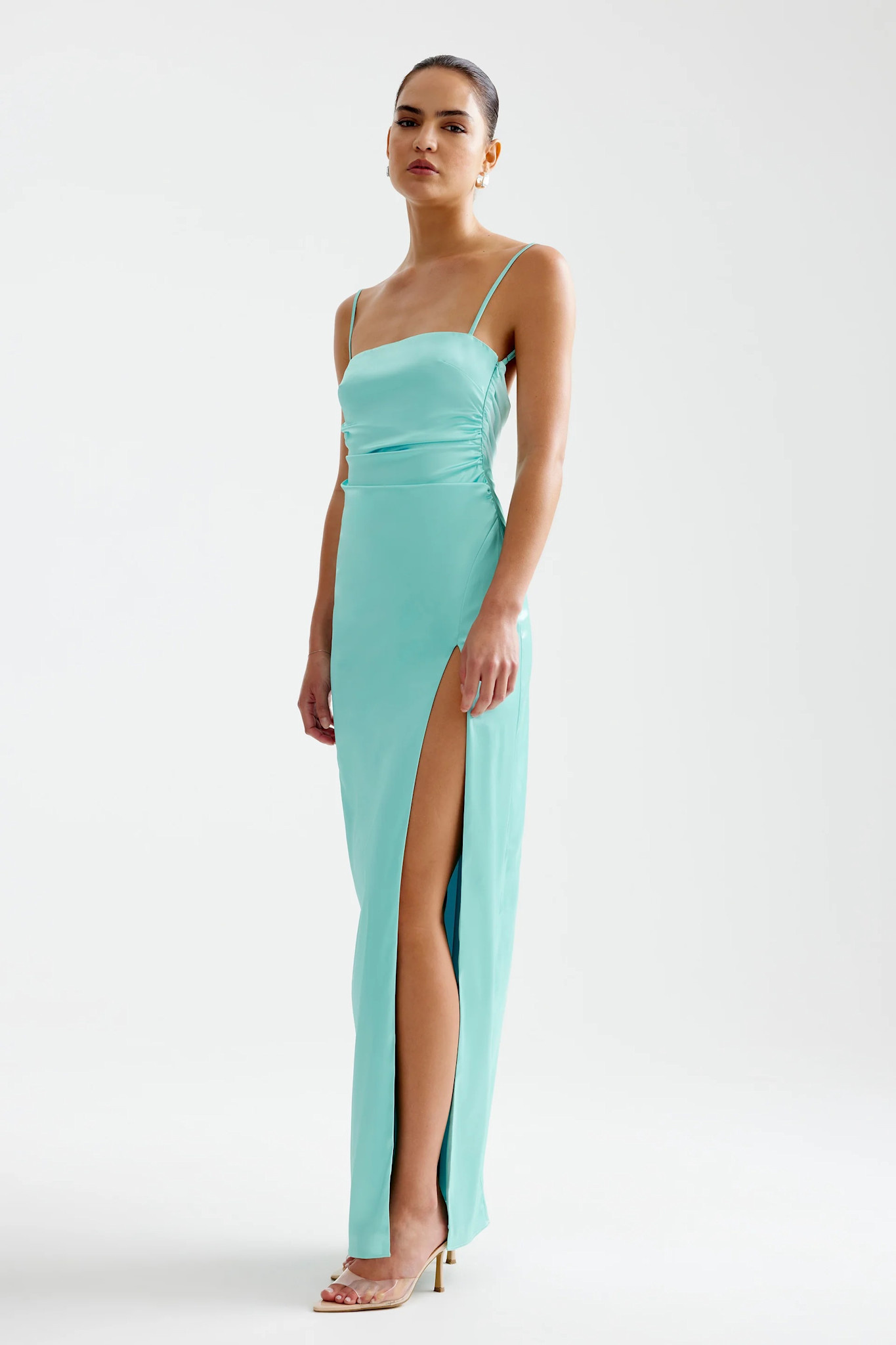 maxi dress studio ZOE Rust Ecovero Viscose Maxi Dress