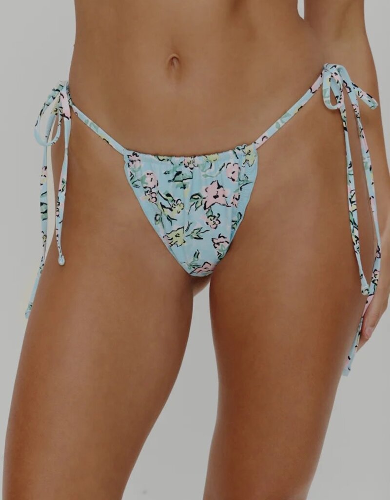 Frankies Bikinis Tidal Micro String Bikini Bottom