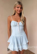 Rowen Tiered Open Back Mini Dress