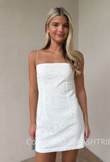 Kemper Eyelet Mini Dress
