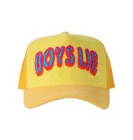Boys Lie How To Belle Trucker Hat Yellow