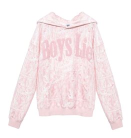 Boys Lie Pink Manhunt Racer Hoodie