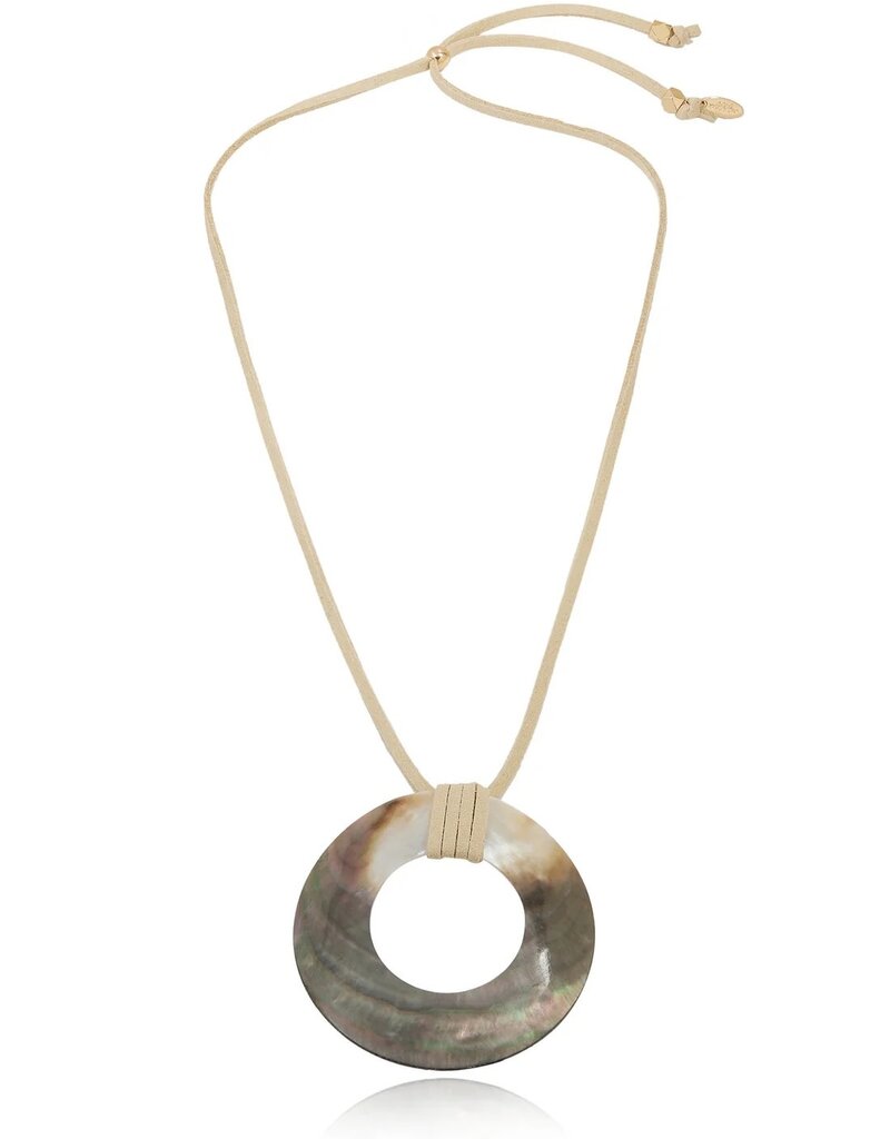 Iridescent Shell Necklace G