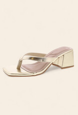 Thong Strap Block Heel Sandal
