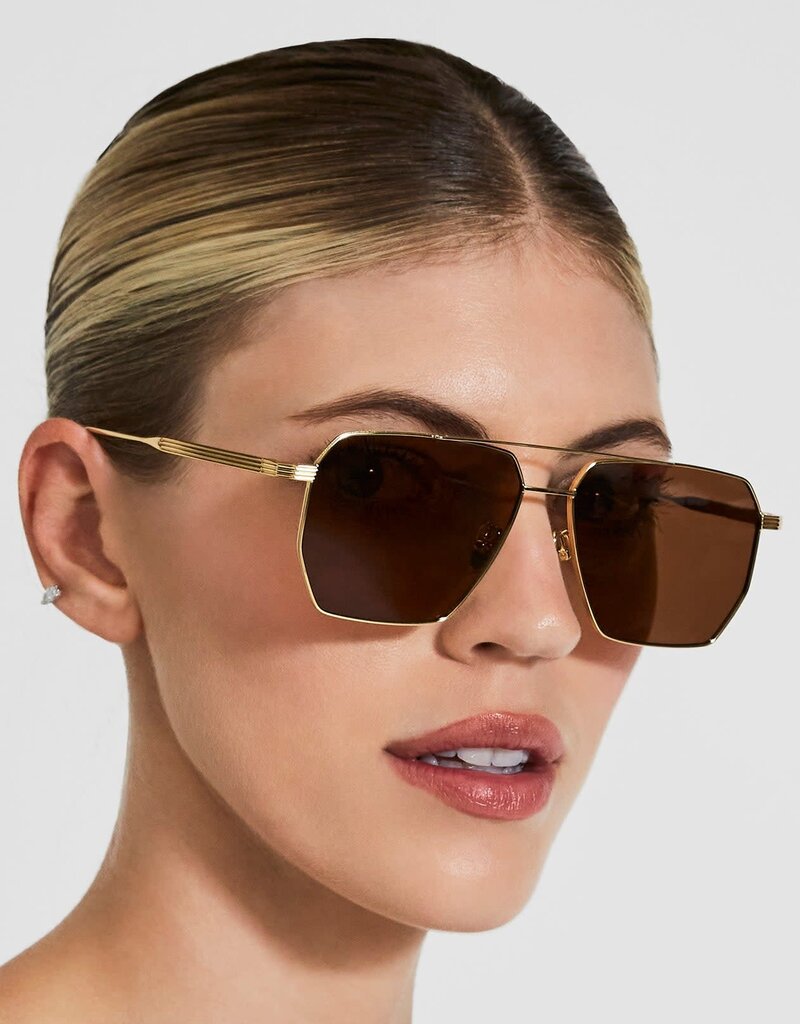 Devon Windsor DW Indi Sunglasses Brown