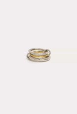 Layered Ring Size 7 Mixed