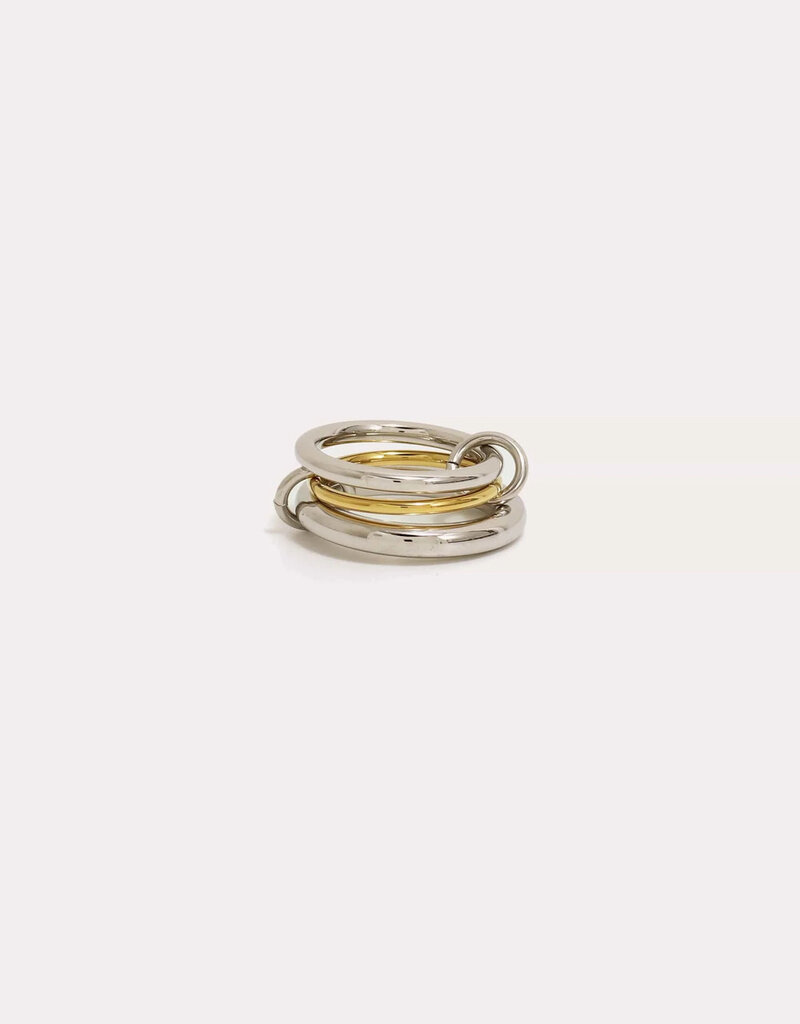 Layered Ring Size 7 Mixed
