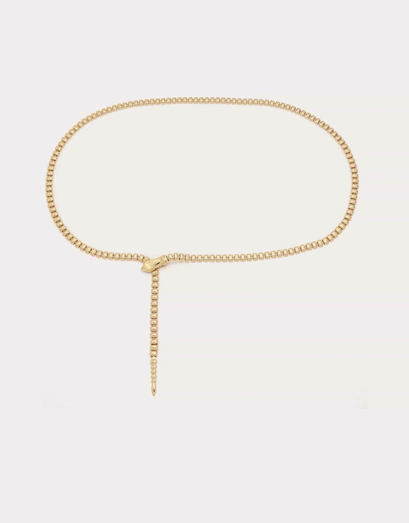 Snake Chain Belt Gold