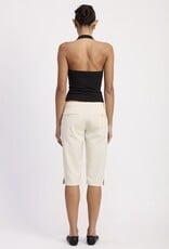 Metal Link Detail Halter Top