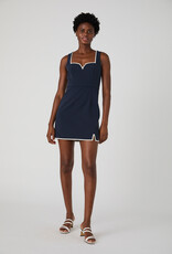 Azra Twill Contrast Mini Dress
