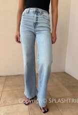 Far Out High Rise Wide Leg Jean