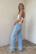 Far Out High Rise Wide Leg Jean