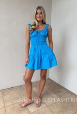 Square Toe Thong Strap Kitten Heel Sandals