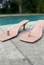 Thong Strap Kitten Heel