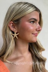 Statement Starfish Stud Earrings G