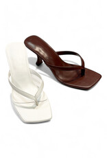 Thong Strap Kitten Heel