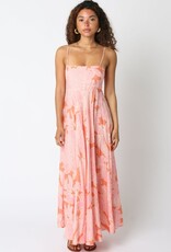 Cami Strap Large Floral Maxi Dress