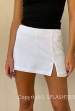 Burch Slit Front Mini Skort