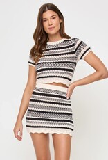 L Space Caicos Knit Skirt